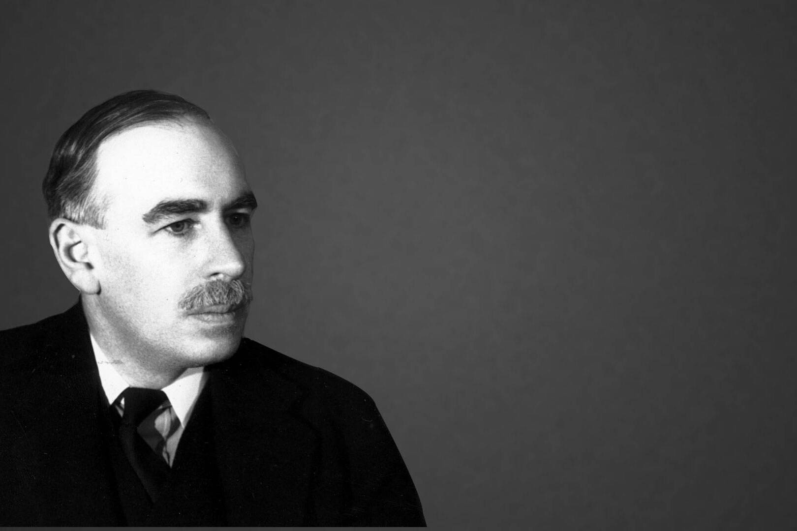 Modelli di credito algoritmico: ritratto fotografico di John Maynard Keynes, economista e autore del Treatise on Probability